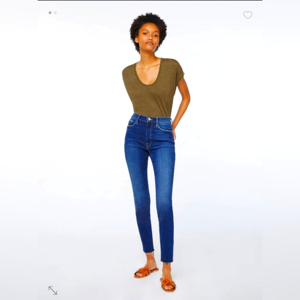 Frame Easy Scoop Tee OD Small